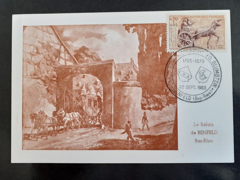 France - 1963 - Mi. 1428 - Stagecoach