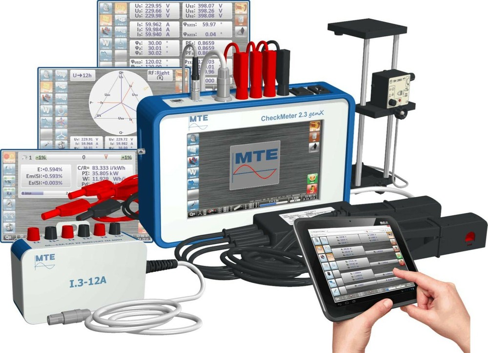 MTE - CheckMeter 2.3 genX - 3 Phase Portable Standard in Class 0.2 For Meter