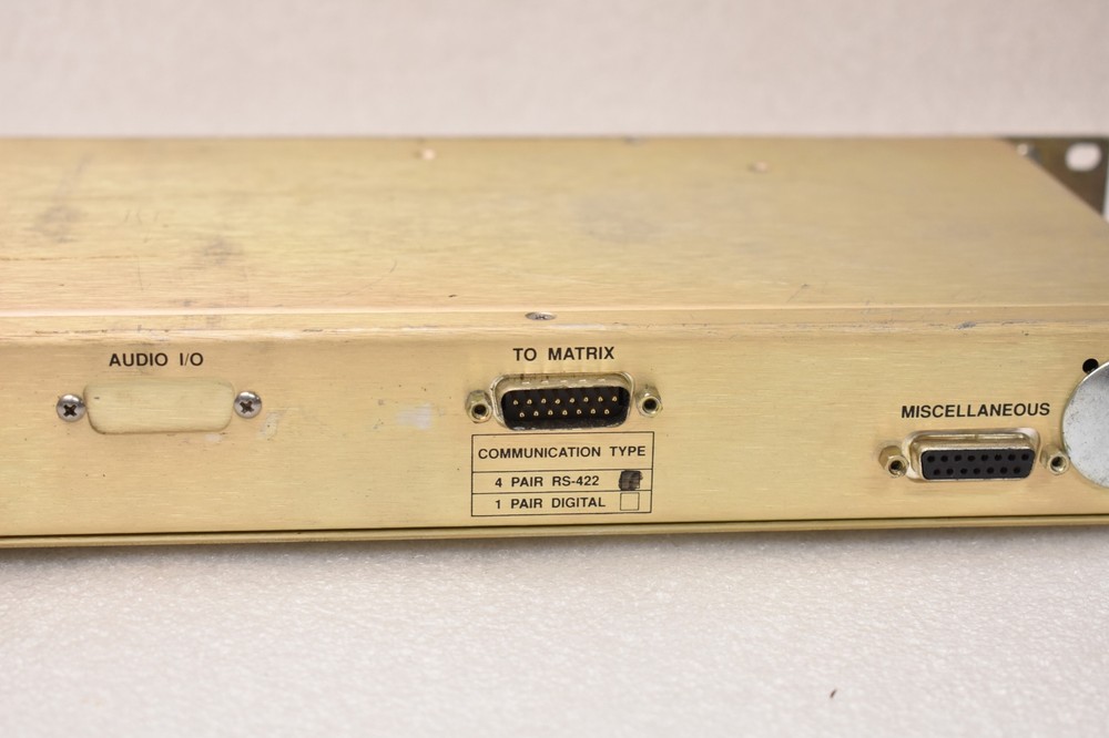 Clear-Com Intercom System Matrix Plus II ICS-102 Master Station