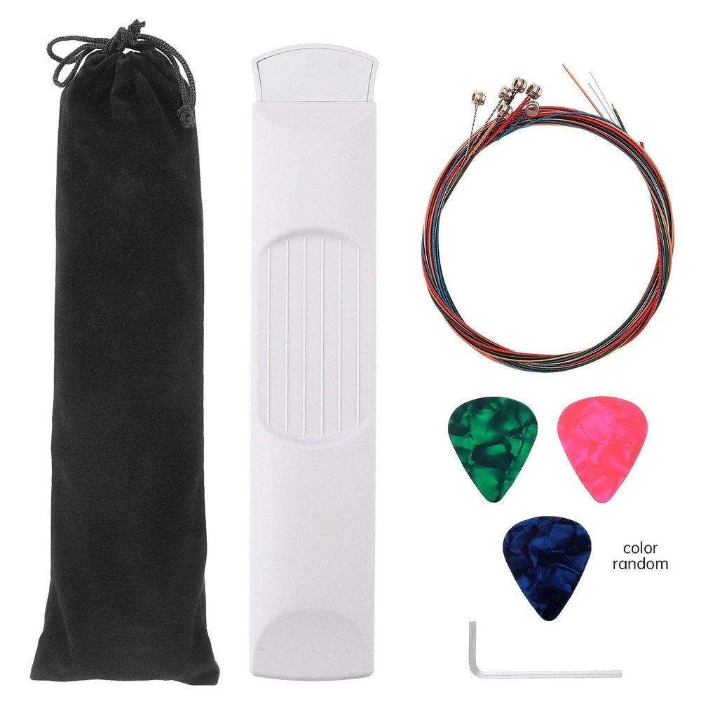 Guitar Chord Practice Tool for Beginner, Pocket Portable Trainer 6 Strings 6 ...