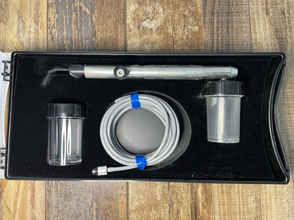 Precision Micro Abrasive Surface Prep Tool Kit Hose Bottles Case