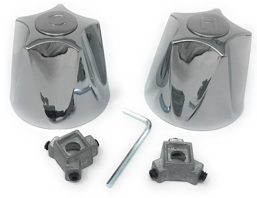 Universal Handles with 2" Large Cavity Shower Replacement Handle Kit