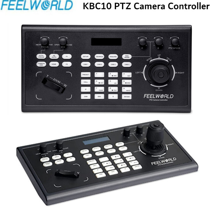 FEELWORLD KBC10 PTZ Camera Controller Multiple Control Network Protocol PoE NEW
