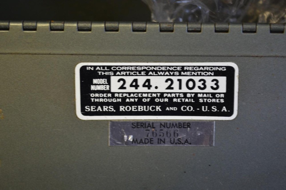 Sears Penske Automotive Analyzer 244.21033