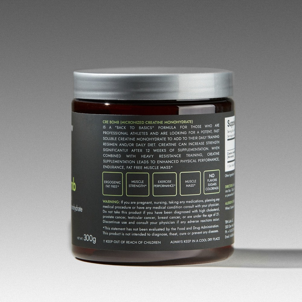 Creatine Monohydrate [Micronized], Creatine Powder, Pure Creatine.