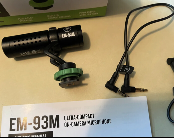 Mackie EM-93M Compact Microphone