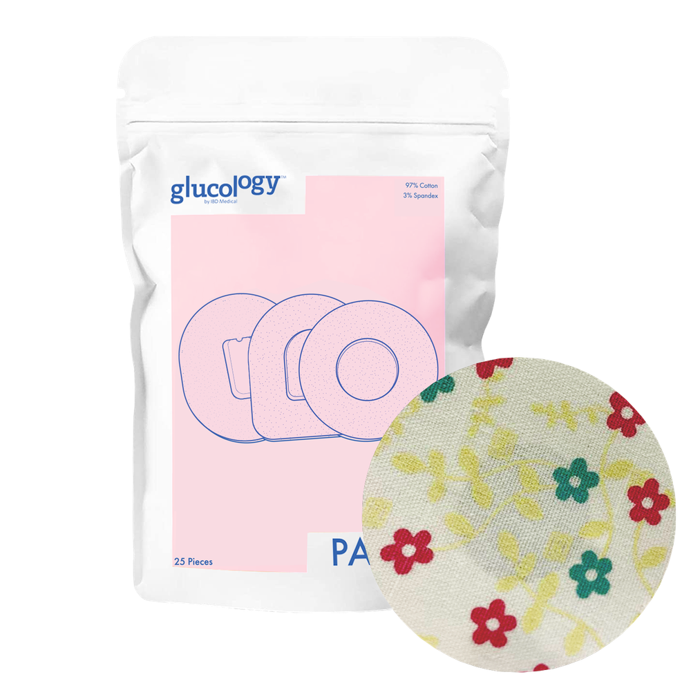 Glucology CGM Patch 25 Pack | for Freestyle/ Guardian/ Elite | Green