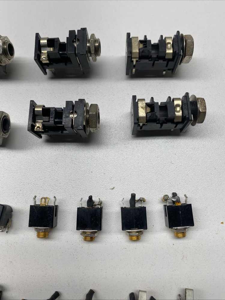 Fender Input Jack Mono(8PC)+(21) others..B19-1