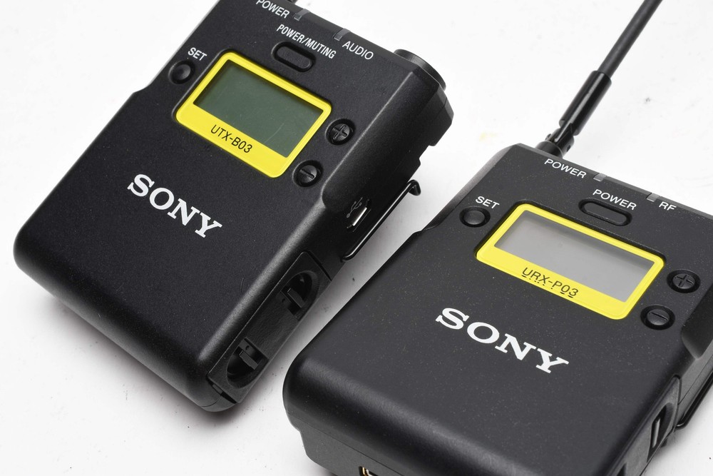 Sony UWP-D11 (URX-P03+UTX-B03) Transmitter / Receiver Combo, Tested