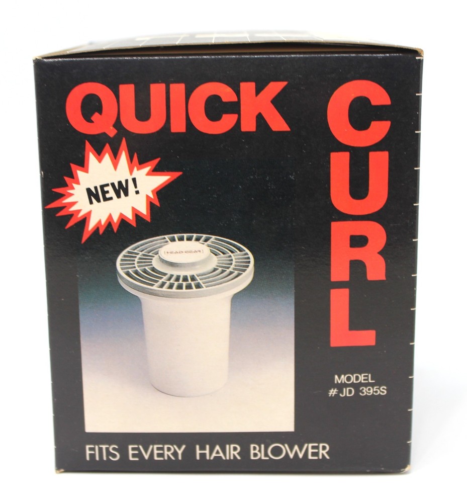 NOS Vintage Quick Curl Diffuser Head-Gear Model JD 395S #1706