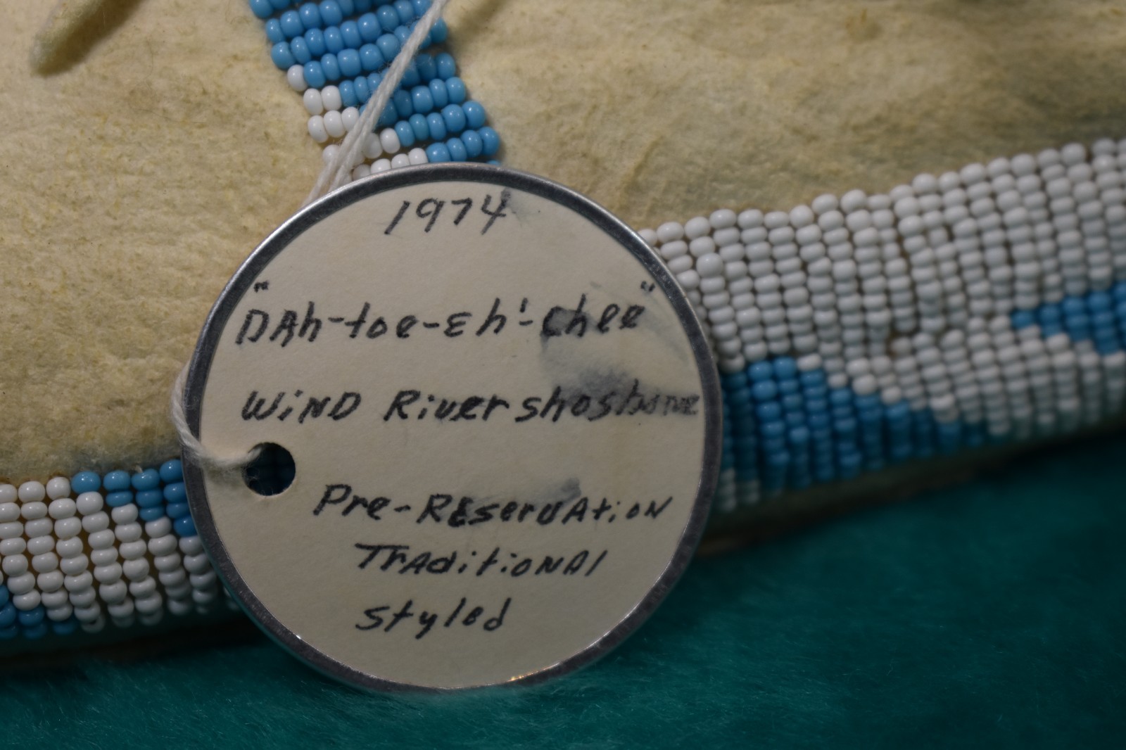 Wind River Shoshone Moccasins, Hard Soles, Hand Made USA, NEVER WORN