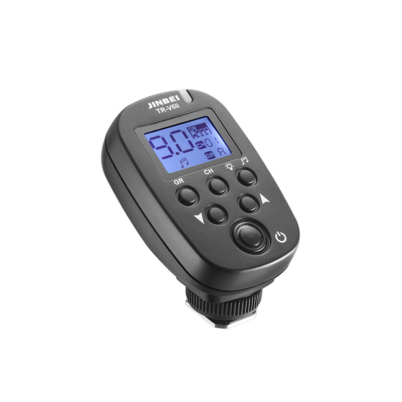 JINBEI TR-V6II Speedlite LCD Flash Trigger 2.4G Wireless Transmitter Universal
