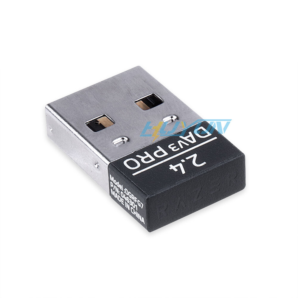 USB Dongle Receiver Adapter for Razer DeathAdder V3 Pro Wireless Gaming Mouse
