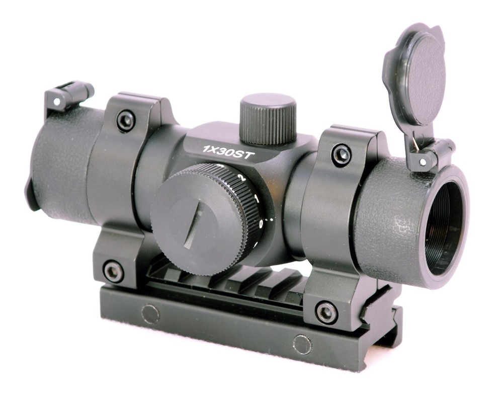 Pantom CQB Compact Circle Red Dot Reflex Sight 1X30ST Scope with Picatinny Mount