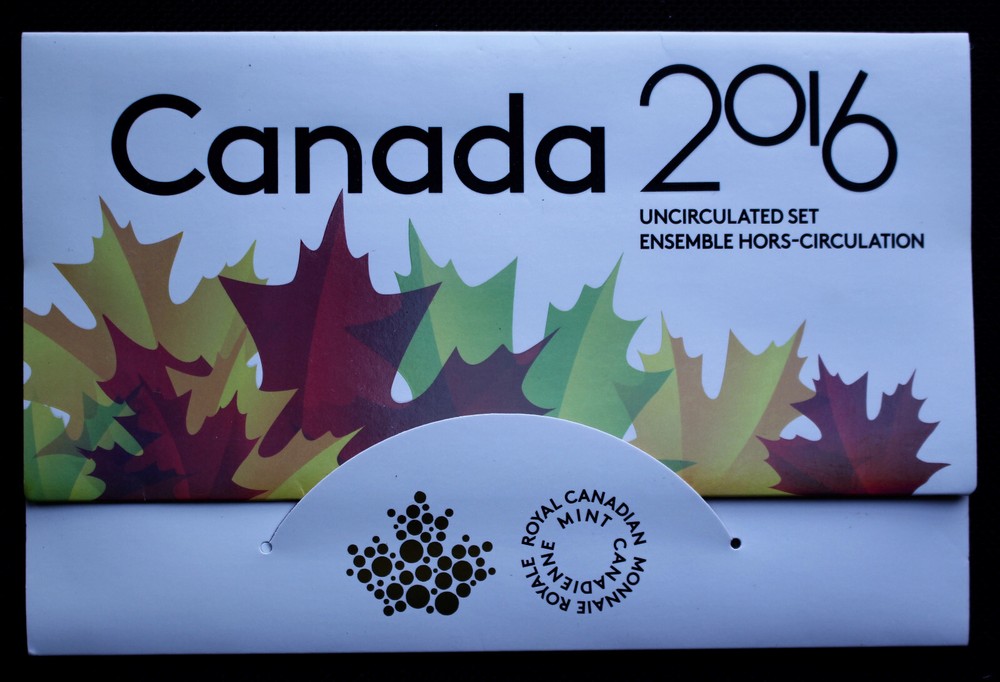 2016 CANADA UNCIRCULATED 6-COIN PROOFLIKE SET - Original RCM Packaging