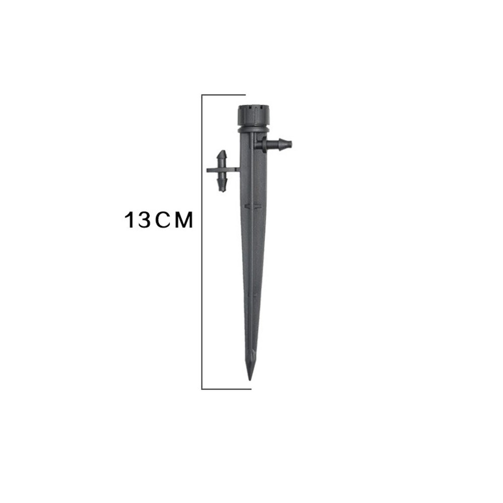 50Pack Adjustable Water Flow Irrigation Dripper Nozzle Stake Emitter Drip j