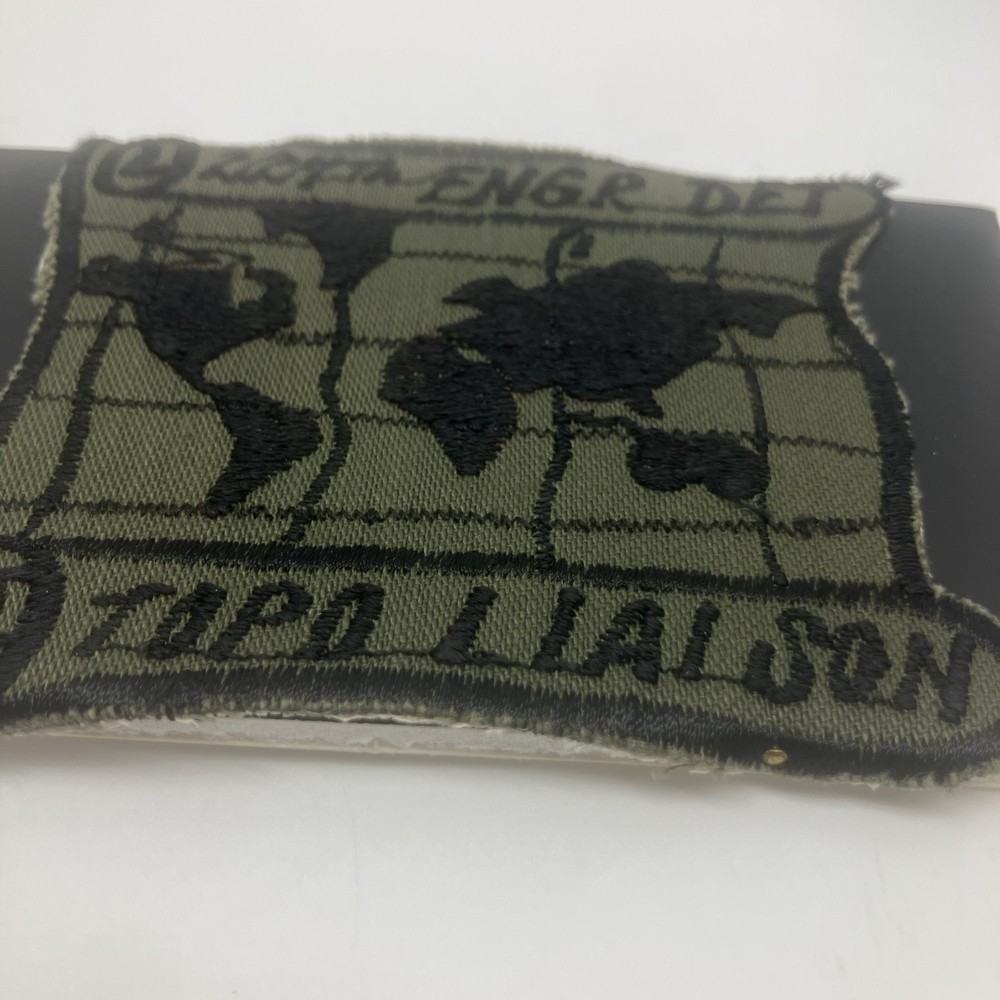 227th Engineer Detachment Topo Liaison Patch Very Rare