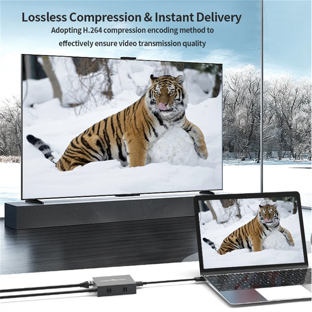 150M HDMI KVM Extender IP Cat5e/6 Cable HDMI USB Extender PC Switch RX TX