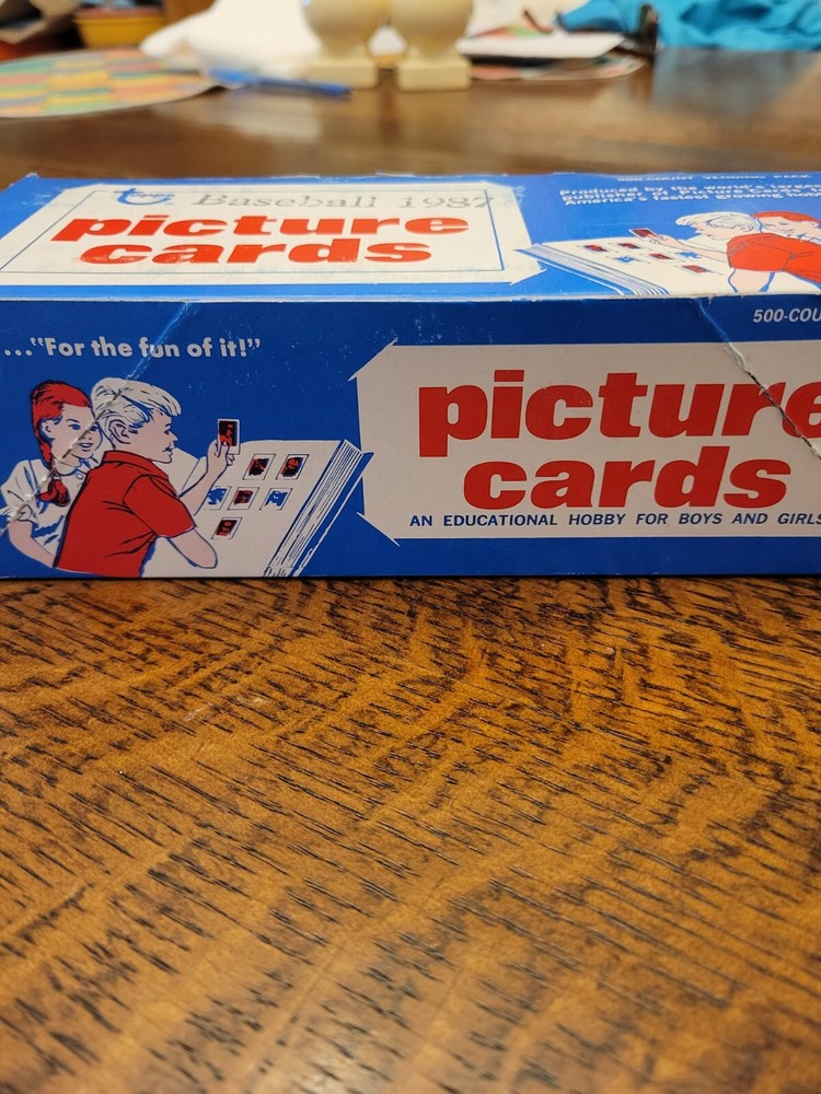 Topps 1987 baseball vending pack