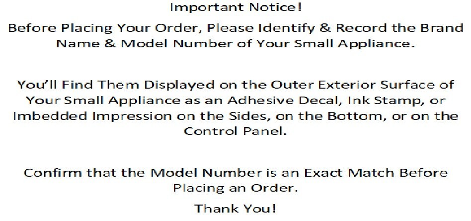 Power Cord for Cornwall Bun Warmer Model 2602 only