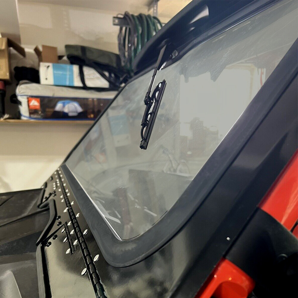 Front Glass Windshield & Aluminum Frame Fit 2019 + Honda Talon 1000R 1000X