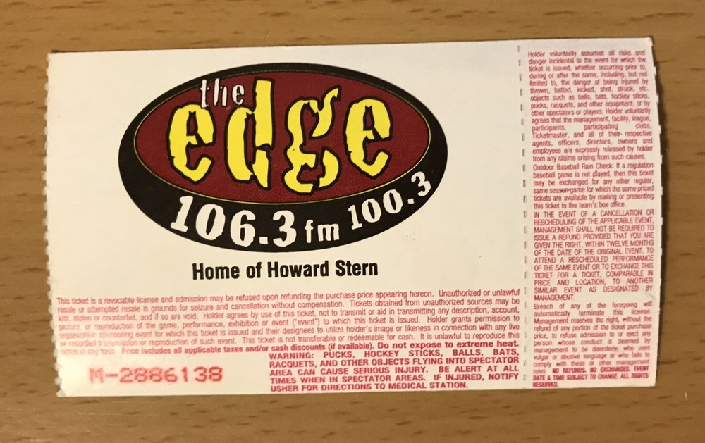 2000 KISS / TED NUGENT / SKID ROW PHOENIX CONCERT TICKET STUB DESTROYER 210