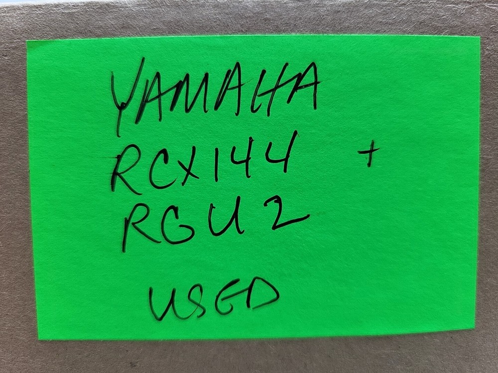 Yamaha RCX144 + RGU2 Articulate Arm Robot Controller Used Working Condition