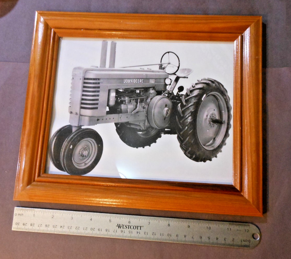 John Deere Model A-B Tractor Framed Picture