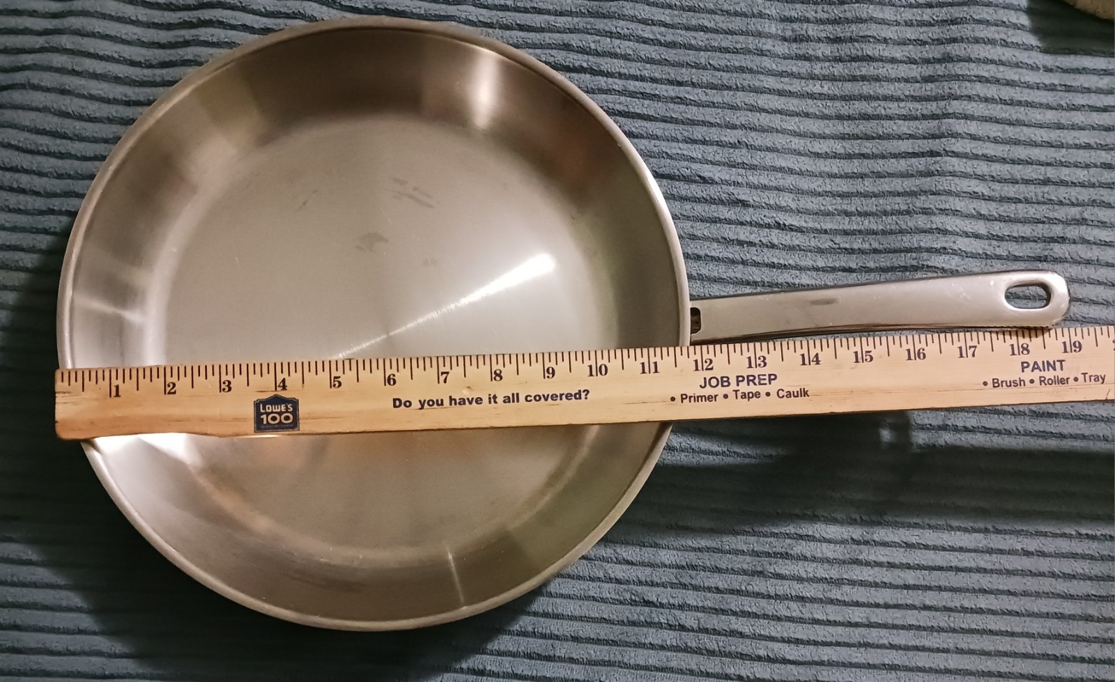 Stainless Steel 11.5" Frying Pan