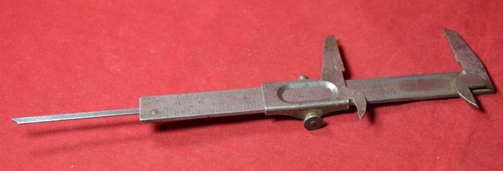 German WW2 Wehrmacht soldier Sapper Caliper Ruler Tool