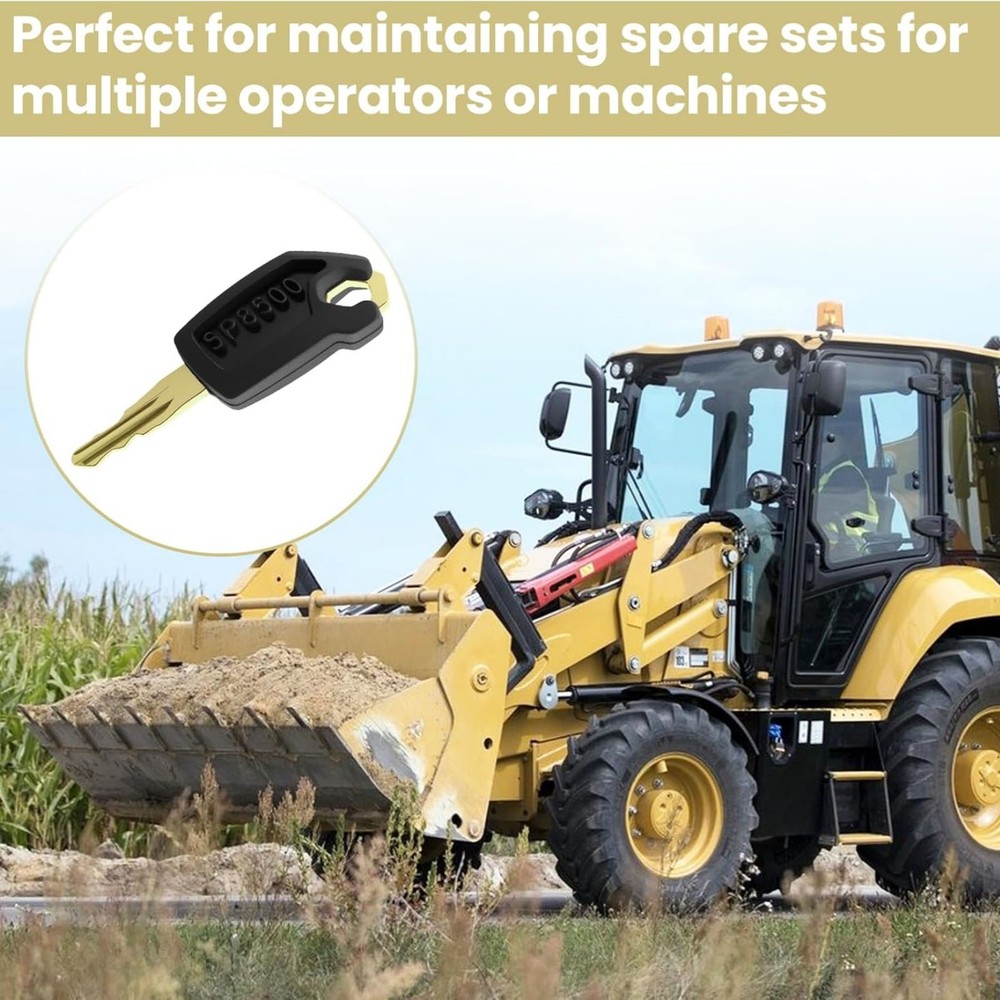 10 Pack 5P8500 Excavator Loader Key For Caterpillar Skid Steer Loader Models