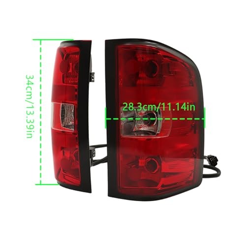 Rear Left and Right Tail Light Brake Lamp Assembly Replacement