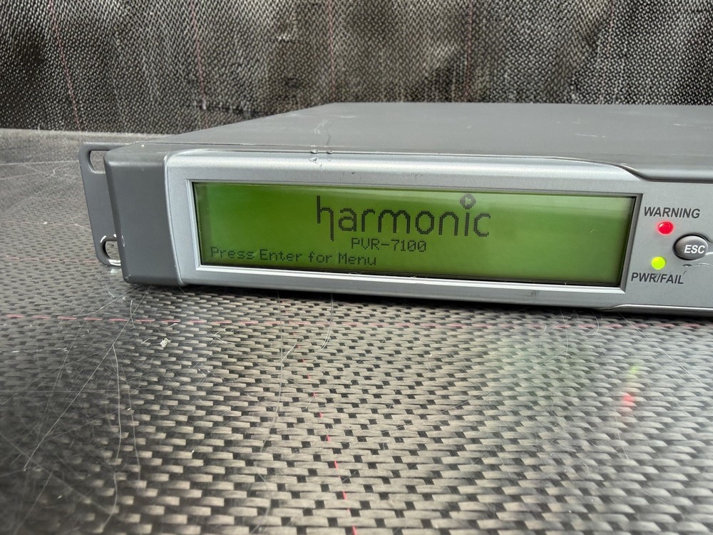 HARMONIC Multifunctional Integrated Receiver Decoder ProView-7100 *Read-Alarms*