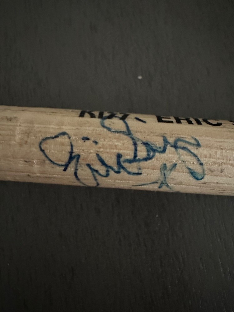 Eric Singer KISS Stage-Used Signed Drumstick 2023 EOTR