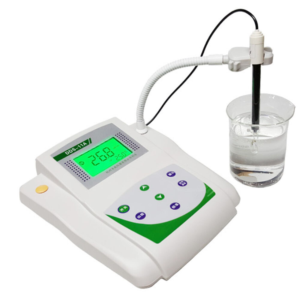 Benchtop Digital Conductivity Meter Tester High Purity Water Quality Testing
