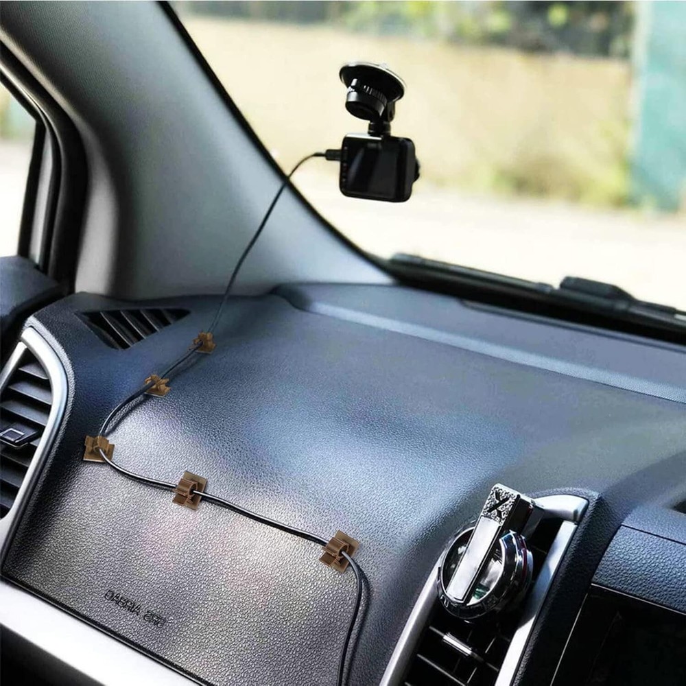 High-Quality Self-Adhesive Cable Clips - 30 Pcs for Efficient Wire Organization