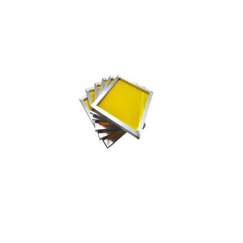 6PCs 23"*31" Screen Frame with 305 Mesh Yellow