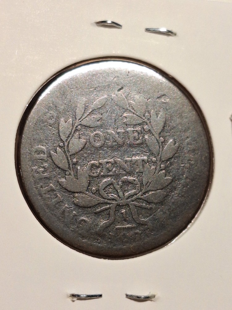 1805 Draped Bust Large Cent Worn Nicely Circulated Brown