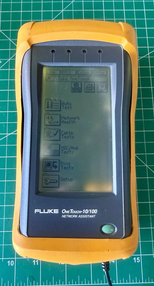 FLUKE ONE TOUCH 10/100 NETWORK ASSISTANT