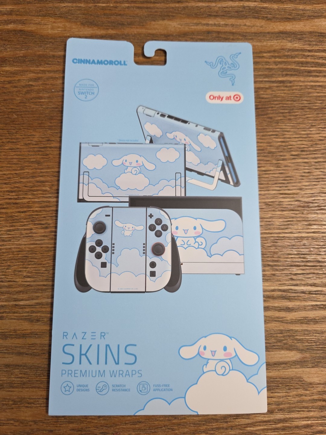 Cinnamoroll Razer Skins Target Exclusive "Switch 2" Sealed