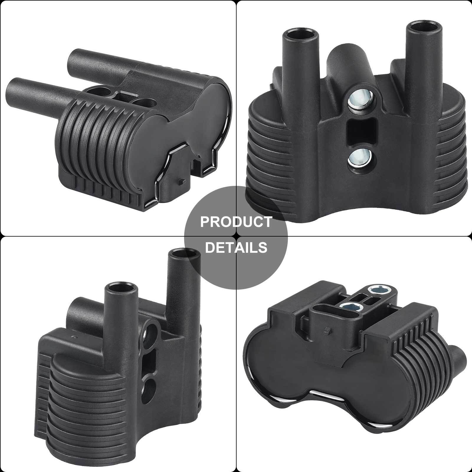 Ignition coil & Spark Plug Wire Cap Set for XL1200 XL883 XL50 Sportster SuperLow