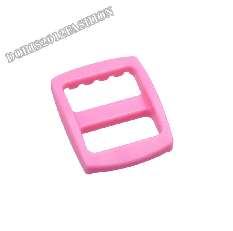 15mm 1/2" Tri-Glide Slider Adjustable Plastic Buckle 3 Bar Slider Webbing Strap