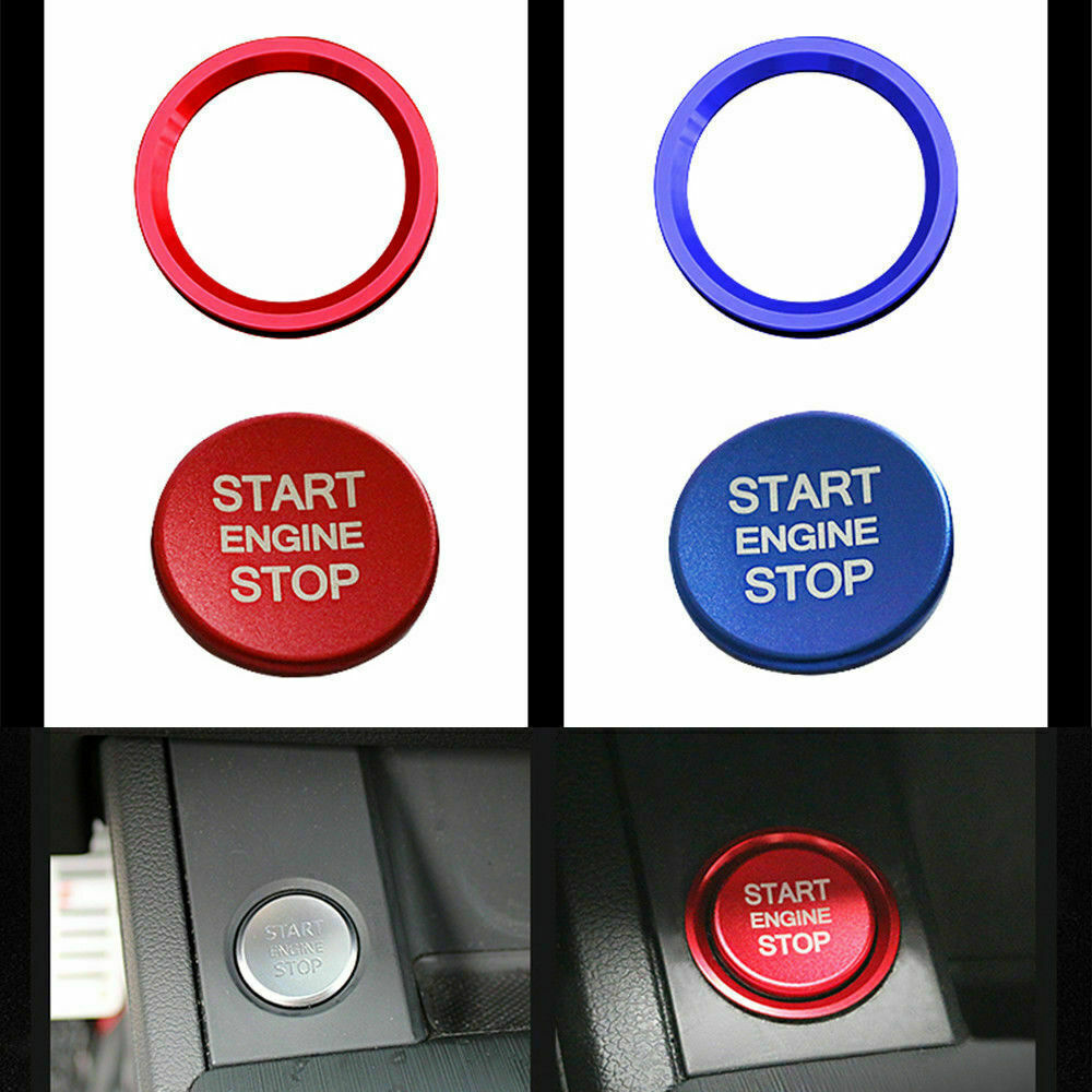 For Audi Engine Push Start Stop Ignition Button Cover  A4 A5 B9 A6 C7 A7 Q5 8