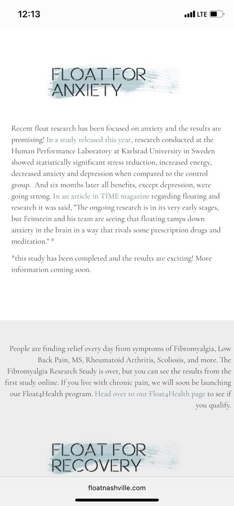 Float Nashville gift cards