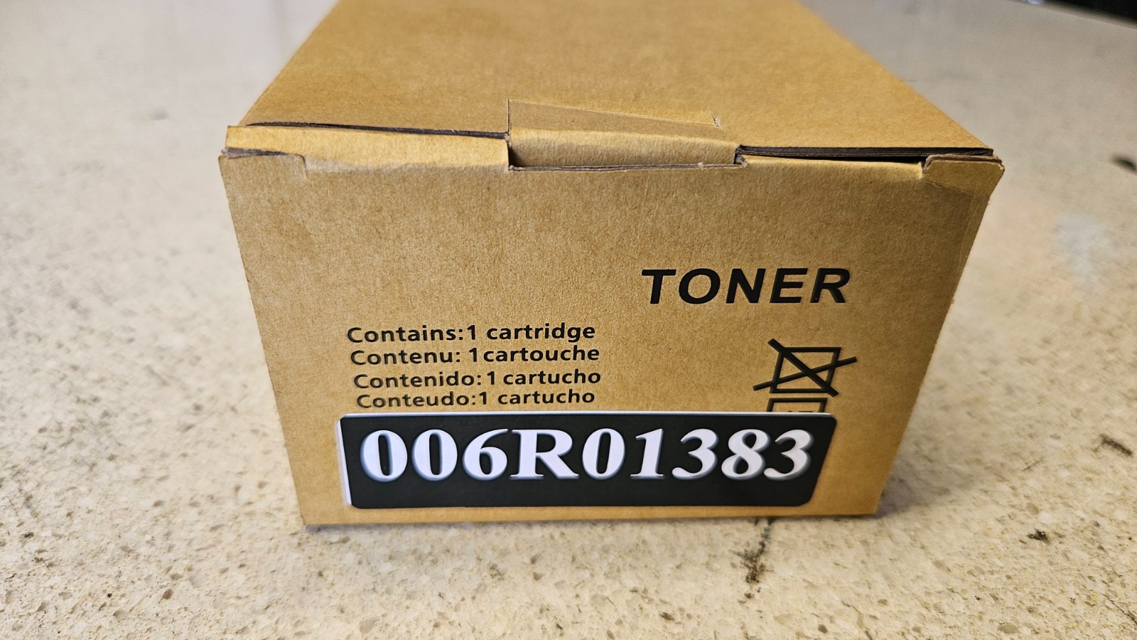 Xerox Compatible 006R01383 Black Toner for Color Press 700 / C75 / J75