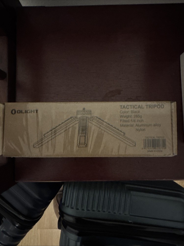 Olight Tactical Tripod Pro Adjustable Height, Black