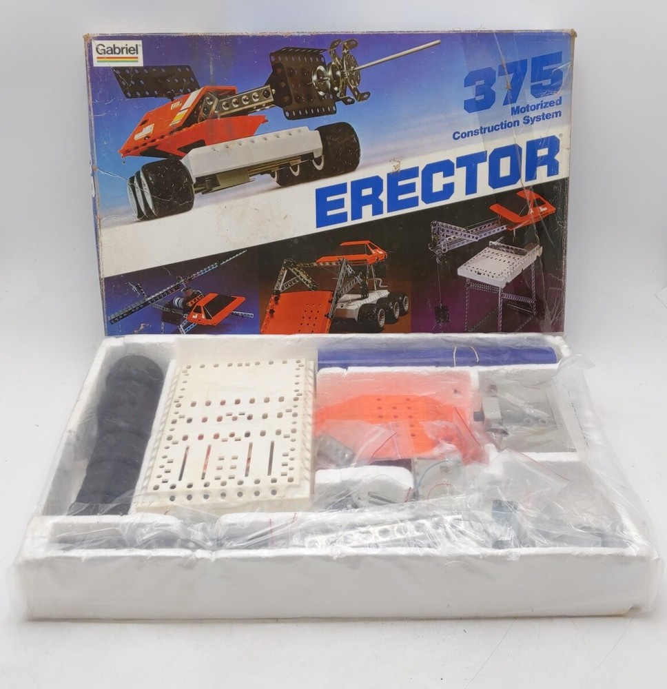 Gabriel 32375 Erector 375 Motorized Construction Set EX/Box