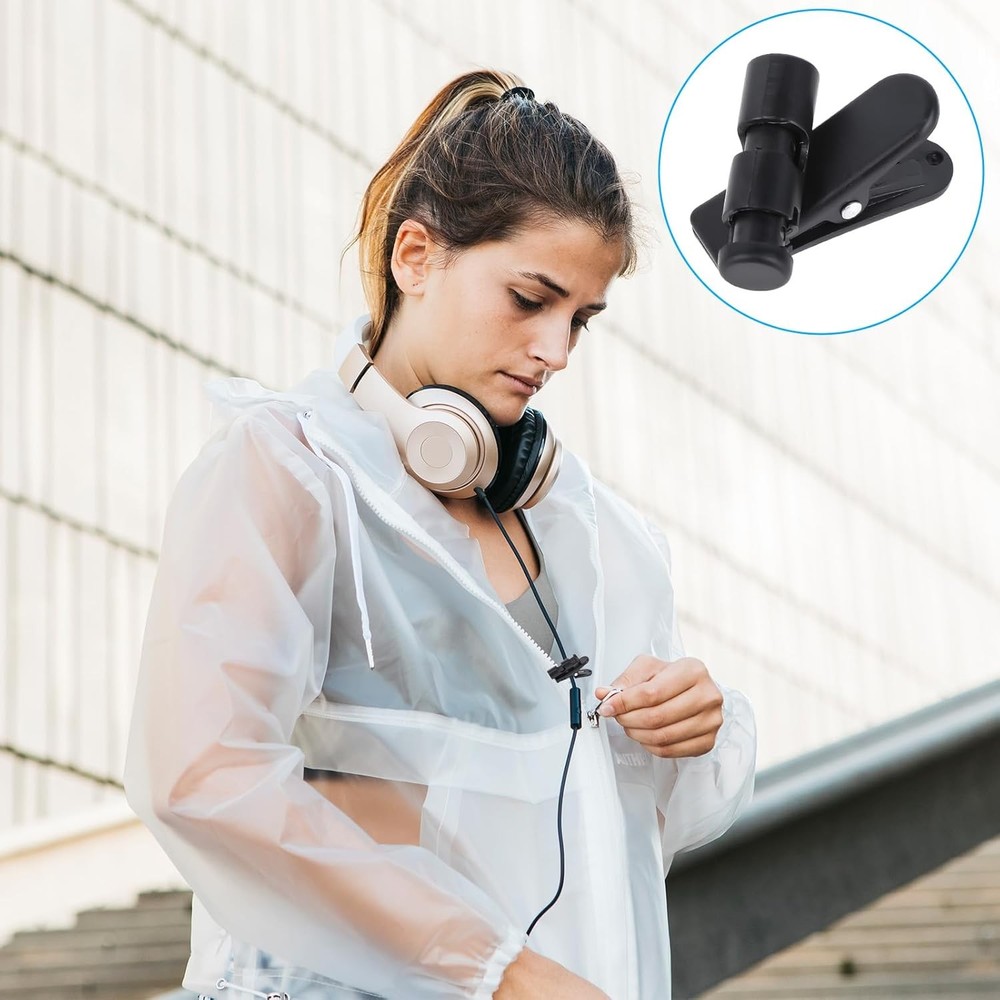 5 Pack Headphone Clips Headset Cable for Earphone Wire Cable...