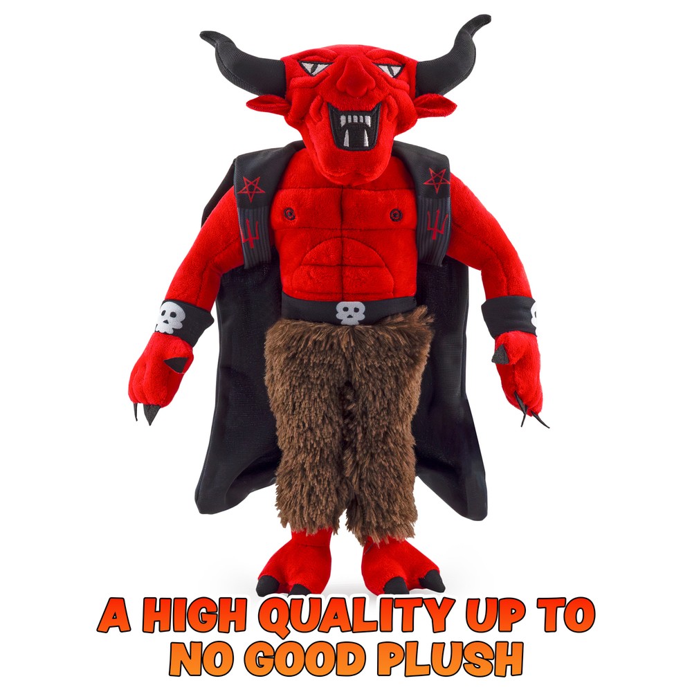 Satan Devil Plush; Stuffed Toy Evil Beelzebub Figure