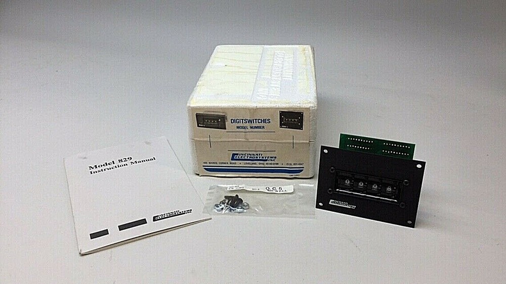 Cincinnati Electrosystems 829-4-1 Digit Switch Counter